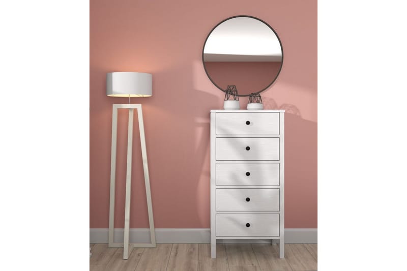 Navric TV-skap 58 cm - Natur/Hvit - Møbler - TV- & Mediamøbler - TV-skap