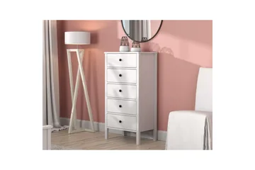 Navric TV-skap 58 cm - Natur/Hvit - Møbler - TV- & Mediamøbler - TV-skap