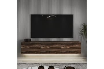 Neon TV-benk 160 cm - Brun - Møbler - TV- & Mediamøbler - TV benk & mediabenk