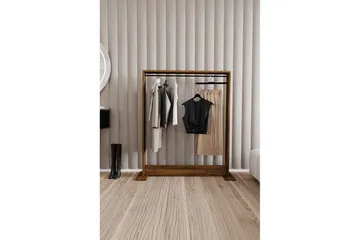 Olyric TV-hylle 124 cm - Valnøtt - Møbler - TV- & Mediamøbler - TV-hylle