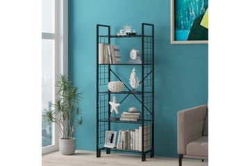 Osmir Bokhylle 30 cm - Sort - Oppbevaring - Hylle - Bokhylle