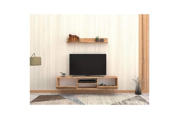 Palgrave TV-hylle 180 cm - Eik - Møbler - TV- & Mediamøbler - TV-hylle