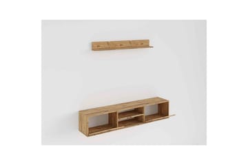 Palgrave TV-hylle 180 cm - Eik - Møbler - TV- & Mediamøbler - TV-hylle