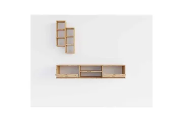 Palgrave TV-skap 180 cm - Eik - Møbler - TV- & Mediamøbler - TV-skap