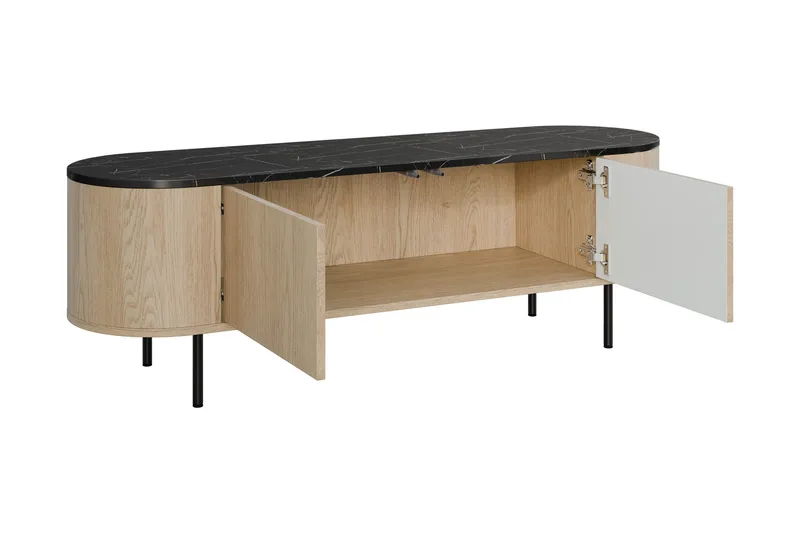 Pantego Tv-Benk 139x40 cm - Brun - Møbler - TV- & Mediamøbler - TV benk & mediabenk