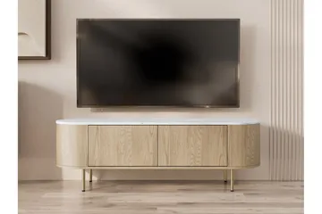 Pantego Tv-Benk 139x40 cm - Brun - Møbler - TV- & Mediamøbler - TV benk & mediabenk