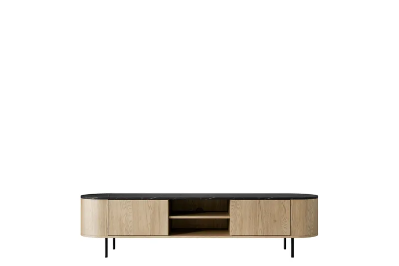 Pantego Tv-Benk 184x40 cm - Brun - Møbler - TV- & Mediamøbler - TV benk & mediabenk