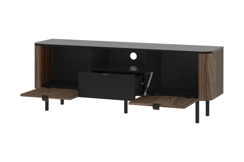 Pollena Tv-Benk 151x39 cm - Brun - Møbler - TV- & Mediamøbler - TV benk & mediabenk