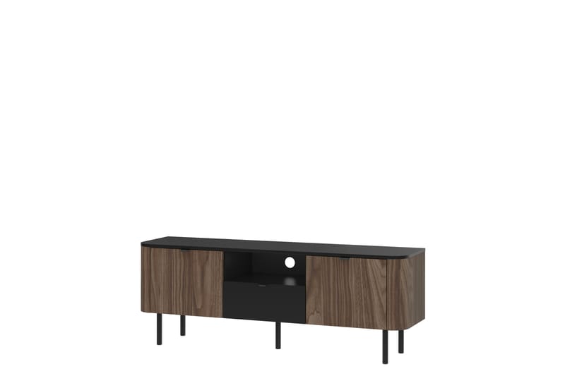 Pollena Tv-Benk 151x39 cm - Brun - Møbler - TV- & Mediamøbler - TV benk & mediabenk
