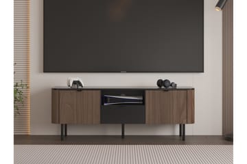 Pollena Tv-Benk 151x39 cm - Brun - Møbler - TV- & Mediamøbler - TV benk & mediabenk