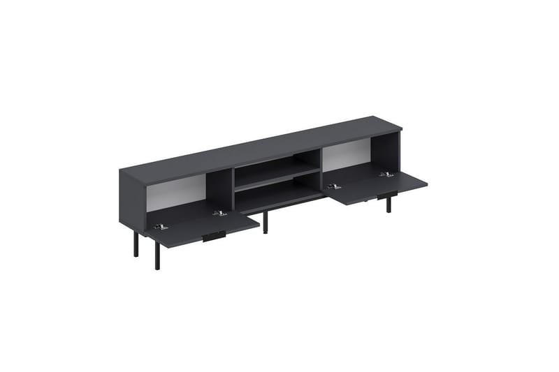 Ranjit TV-benk 180 cm - Antrasitt - Møbler - TV- & Mediamøbler - TV benk & mediabenk