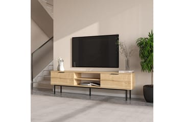 Ranjit TV-benk 180 cm - Natur - Møbler - TV- & Mediamøbler - TV benk & mediabenk