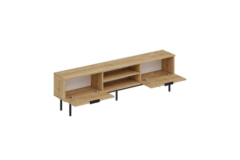 Ranjit TV-benk 180 cm - Natur - Møbler - TV- & Mediamøbler - TV benk & mediabenk
