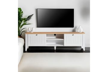 Ranko TV-benk 160 cm - Hvit - Møbler - TV- & Mediamøbler - TV benk & mediabenk
