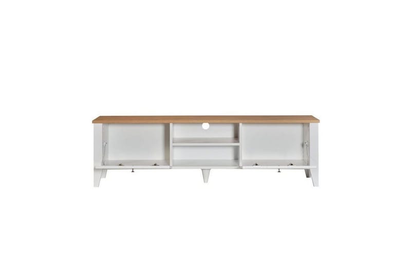 Ranko TV-benk 160 cm - Hvit - Møbler - TV- & Mediamøbler - TV benk & mediabenk
