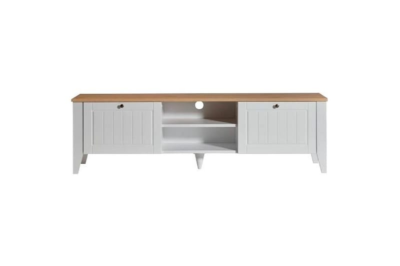 Ranko TV-benk 160 cm - Hvit - Møbler - TV- & Mediamøbler - TV benk & mediabenk