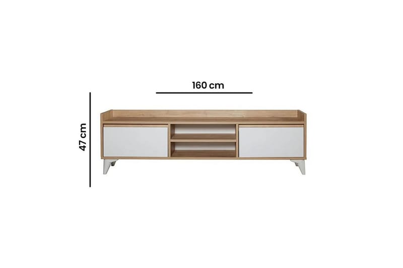 Ranko TV-benk 160 cm - Multifarget - Møbler - TV- & Mediamøbler - TV benk & mediabenk