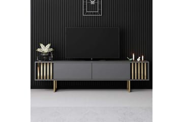 Rany TV-benk 180 cm - Gull/Grafittgrå - Møbler - TV- & Mediamøbler - TV benk & mediabenk