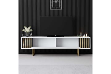 Rany TV-benk 180 cm - Gull/Hvit - Møbler - TV- & Mediamøbler - TV benk & mediabenk