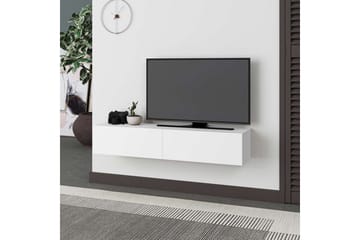 Rasab TV-benk 135 cm - Hvit - Møbler - TV- & Mediamøbler - TV benk & mediabenk
