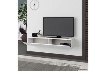 Rasab TV-benk 135 cm - Hvit - Møbler - TV- & Mediamøbler - TV benk & mediabenk