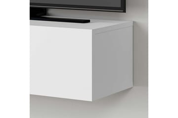 Rasab TV-benk 135 cm - Hvit - Møbler - TV- & Mediamøbler - TV benk & mediabenk