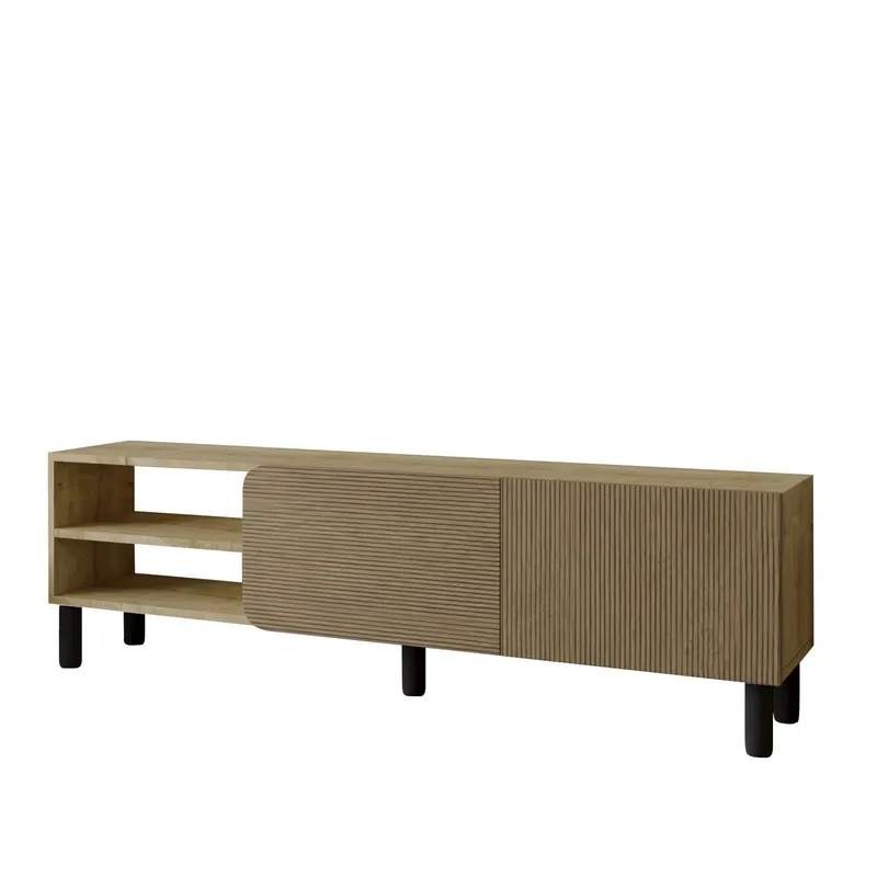 Relento TV-benk 150 cm - varm eik, sapphire eik - Møbler - TV- & Mediamøbler - TV benk & mediabenk