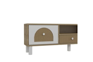 Rion TV-benk 140 cm - Beige - Møbler - TV- & Mediamøbler - TV benk & mediabenk
