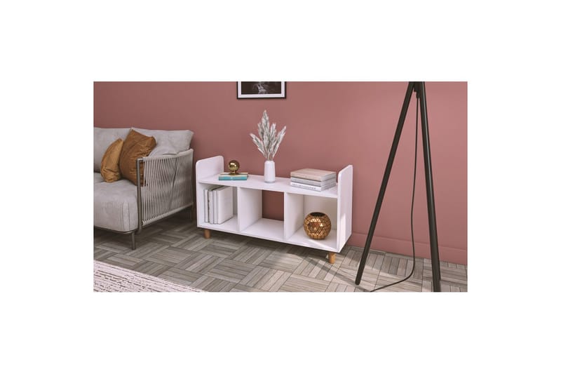 Sakarya TV-benk 115,2 cm - Hvit - Møbler - TV- & Mediamøbler - TV benk & mediabenk