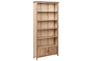 Salton Bokhylle 85 cm i Eik - Lysebrun - Oppbevaring - Hylle - Bokhylle