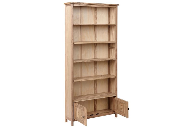 Salton Bokhylle 85 cm i Eik - Lysebrun - Oppbevaring - Hylle - Bokhylle