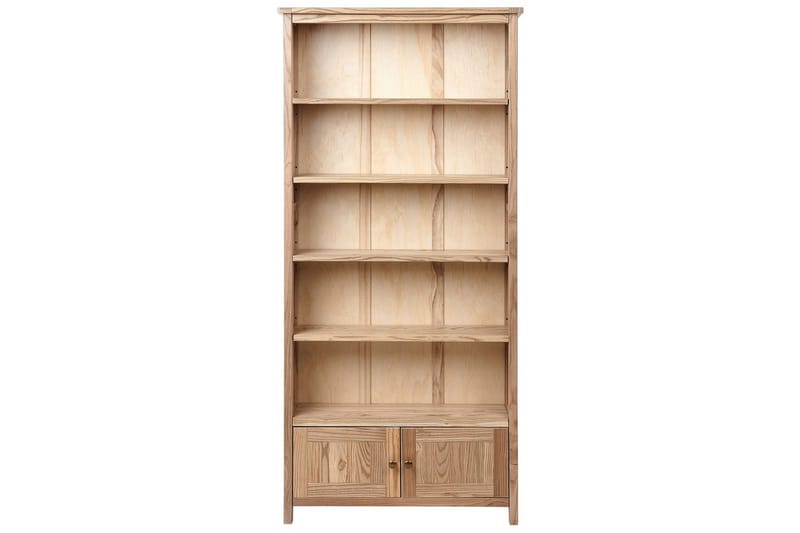 Salton Bokhylle 85 cm i Eik - Lysebrun - Oppbevaring - Hylle - Bokhylle