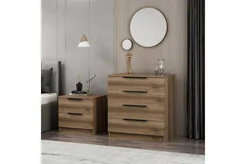 Serin TV-skap 73 cm - Valnøtt - Oppbevaring - Oppbevaringsmøbler - Kommode - Entrekommode