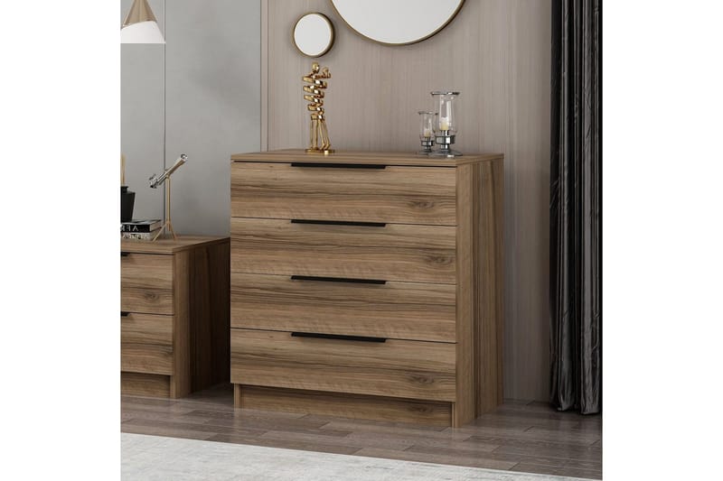 Serin TV-skap 73 cm - Valnøtt - Oppbevaring - Oppbevaringsmøbler - Kommode - Entrekommode