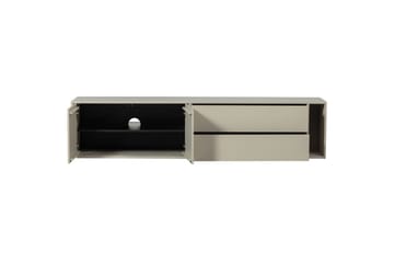 Settle Vegghengt TV-benk 200 cm med Oppbevaring i Furu - Sandbeige - Møbler - TV- & Mediamøbler - TV benk & mediabenk