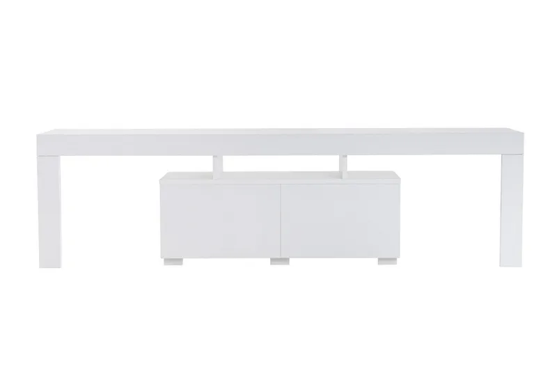 Shanah Tv-benk 180x31 cm, Hvit