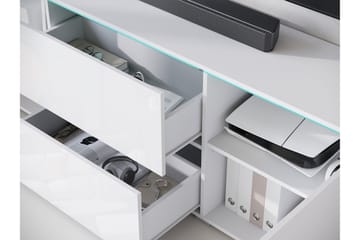 Sherie TV-benk 180 cm - Brun - Møbler - TV- & Mediamøbler - TV benk & mediabenk