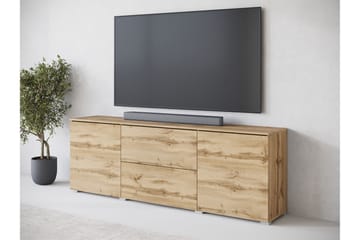 Sherie TV-benk 180 cm - Brun - Møbler - TV- & Mediamøbler - TV benk & mediabenk