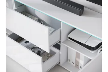 Sherie TV-benk 180 cm - Svart - Møbler - TV- & Mediamøbler - TV benk & mediabenk