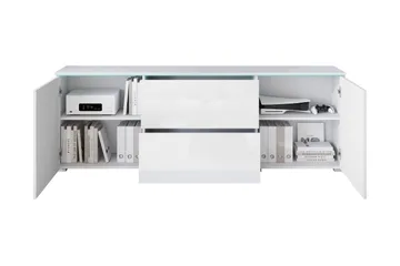 Sherie TV-benk 180 cm - Svart - Møbler - TV- & Mediamøbler - TV benk & mediabenk