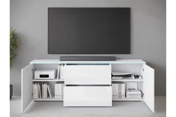 Sherie TV-benk 180 cm - Svart - Møbler - TV- & Mediamøbler - TV benk & mediabenk