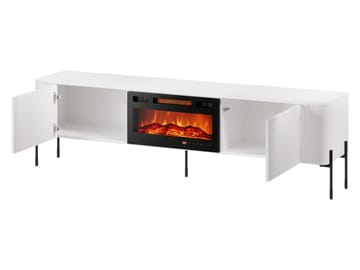 Sherie TV-benk 190 cm - Hvit - Møbler - TV- & Mediamøbler - TV benk & mediabenk