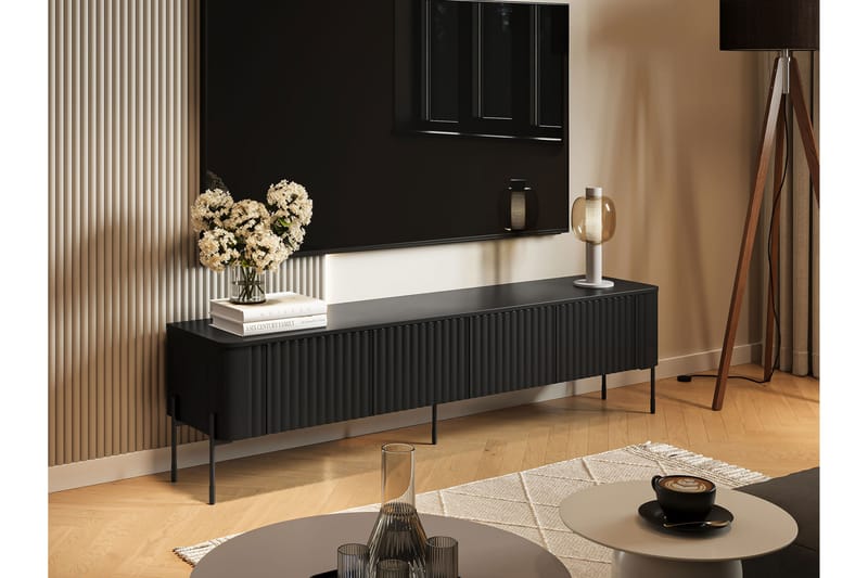 Sherie Tv-Benk 190x40 cm - Rosa - Møbler - TV- & Mediamøbler - TV benk & mediabenk