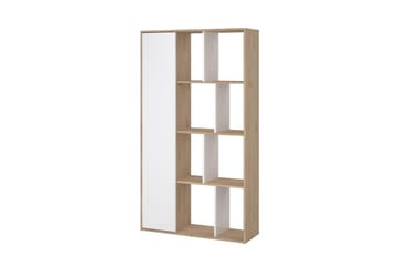Shivani Bokhylle 89 cm - Natur/Hvit - Oppbevaring - Hylle - Bokhylle