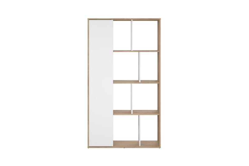Shivani Bokhylle 89 cm - Natur/Hvit - Oppbevaring - Hylle - Bokhylle
