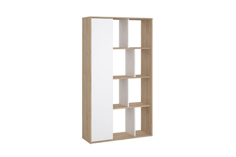 Shivani Bokhylle 89 cm - Natur/Hvit - Oppbevaring - Hylle - Bokhylle