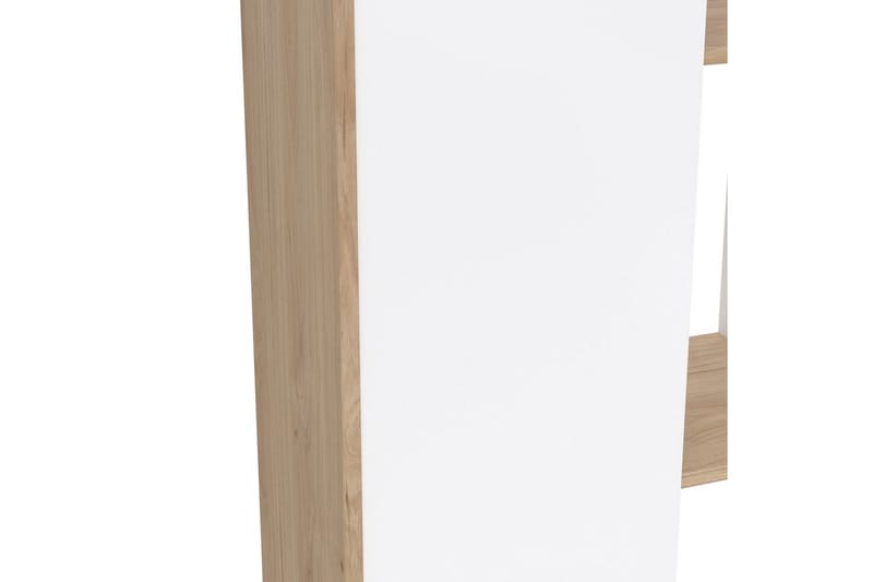 Shivani Bokhylle 89 cm - Natur/Hvit - Oppbevaring - Hylle - Bokhylle