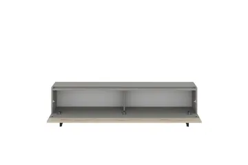 Sign TV-benk 180 cm - Grå/Travertin - Møbler - TV- & Mediamøbler - TV benk & mediabenk