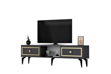 Sivaji TV-benk 150 cm - Gull/Antrasitt - Møbler - TV- & Mediamøbler - TV benk & mediabenk