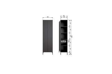 Skap New Gravure - Beige - Oppbevaring - Skap - Oppbevaringsskap